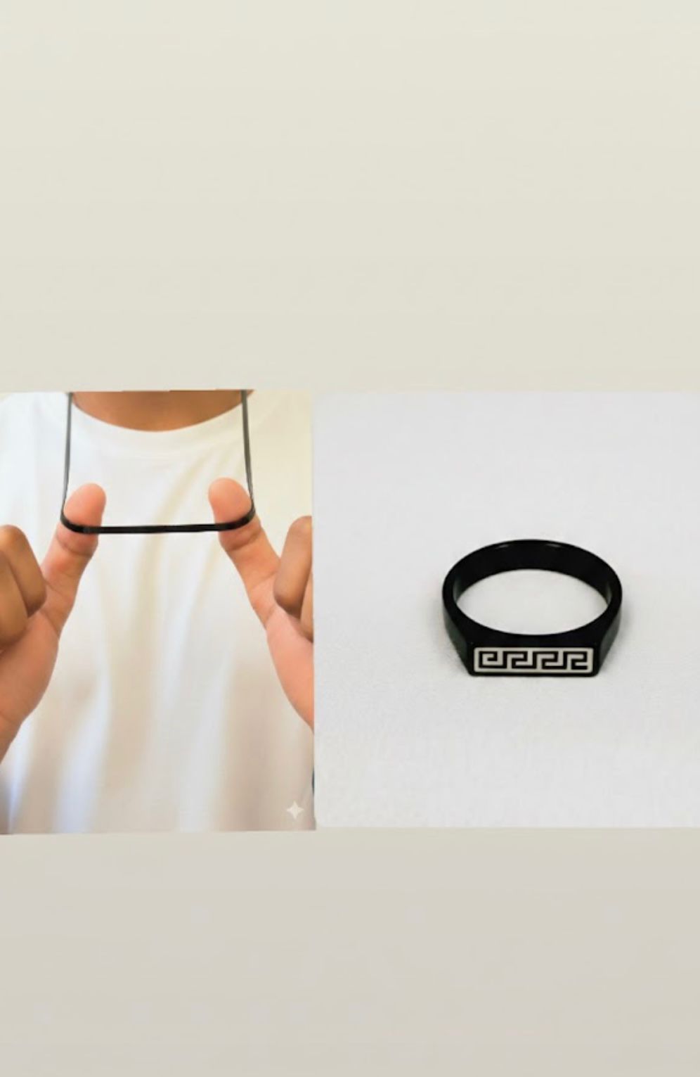 NECK CHAIN + RING