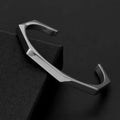 Hexagonal Stainless Steel Bracelet ( Silver )